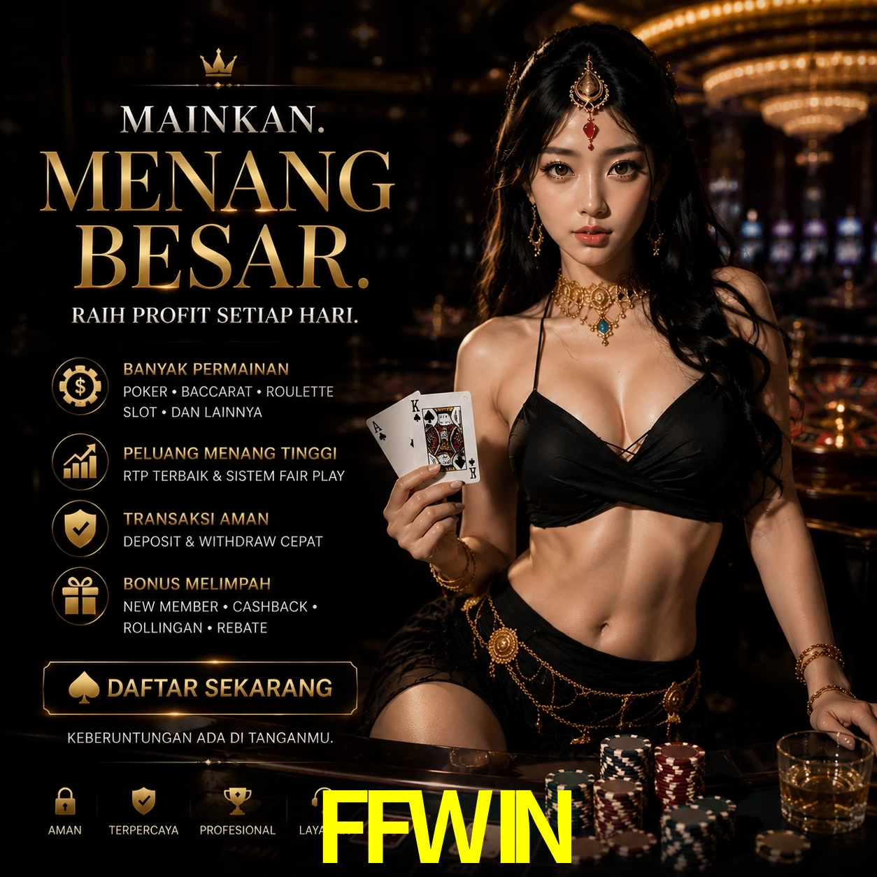 App FFWIN para Android e iOS - download grátis