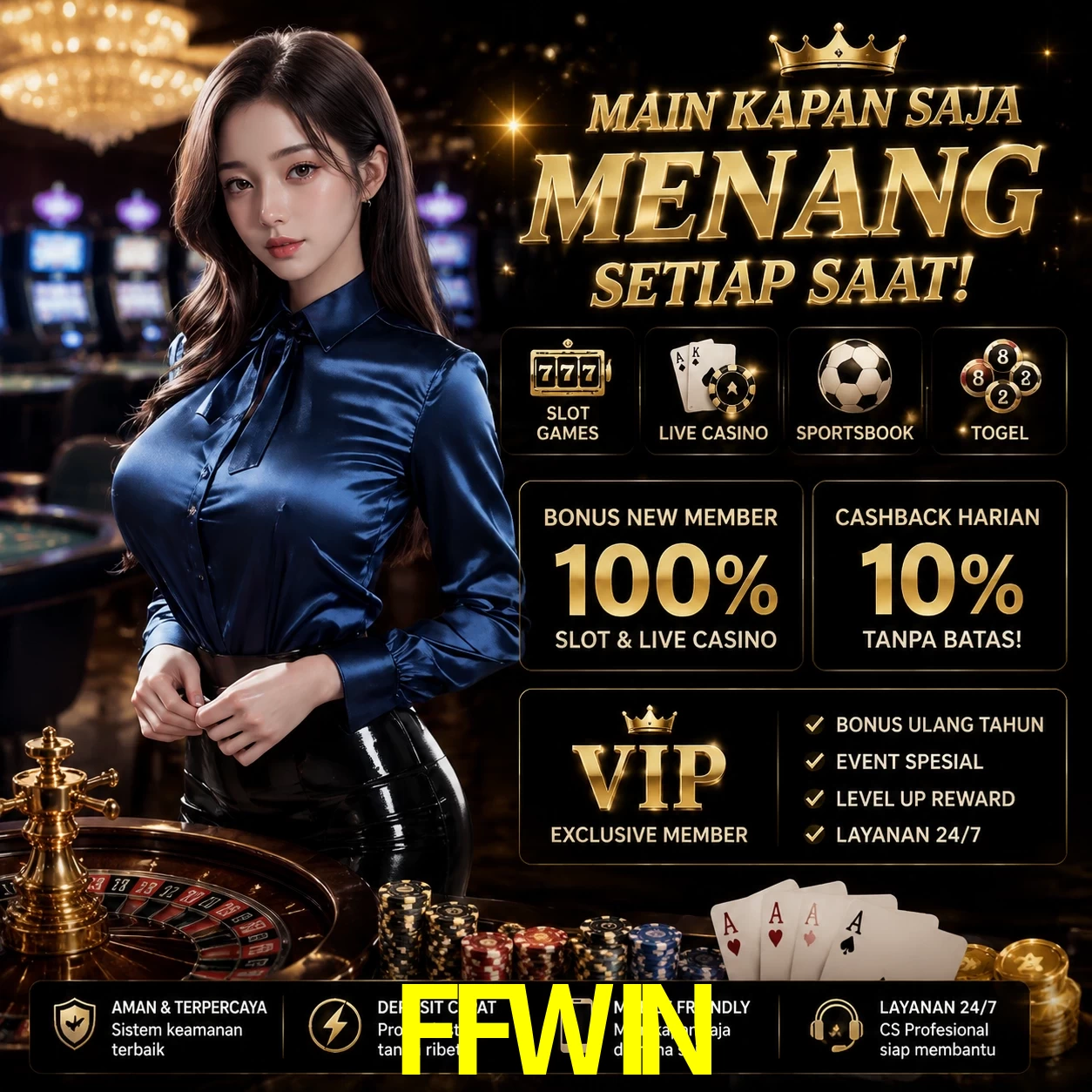 Central de dúvidas rápidas sobre o app FFWIN